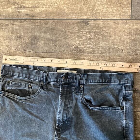 GAP Men's Slim Fit Jeans Gray Wash Size 34x32 - Picture 3 of 7